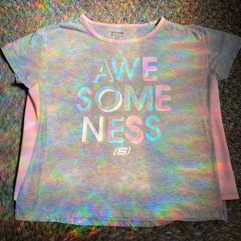 💖BOGO💖 Sketchers Awesomeness Tee Girls Size 14/16